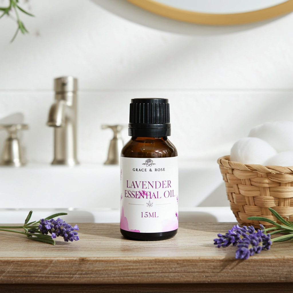 Pure Lavender Essential Oil – 15ml | 100% Natural Calming & Healing Oil for Skin, Hair & Relaxation - Image 2