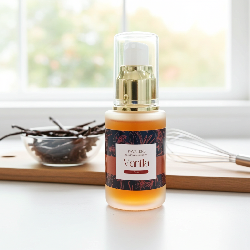 Pure Vanilla Extract – 30ML | Premium Natural Flavor for Baking, Desserts & Beverages