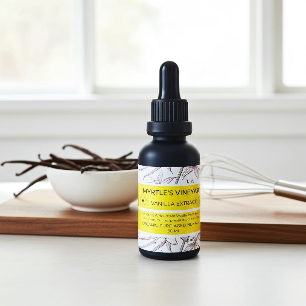 Pure Vanilla Extract – 30ML | Premium Natural Flavor for Baking, Desserts & Beverages - Image 3