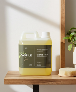 Alternative view of Pure Castile Liquid Soap 1L | Multi-Purpose Natural Cleaner for Body, Hair & Home