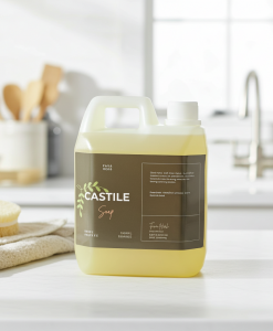 Pure Castile Liquid Soap 1L | Multi-Purpose Natural Cleaner for Body, Hair & Home
