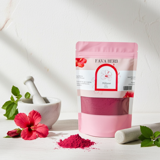 Organic Hibiscus Powder | 100% Natural | For Tea, Skin & Hair