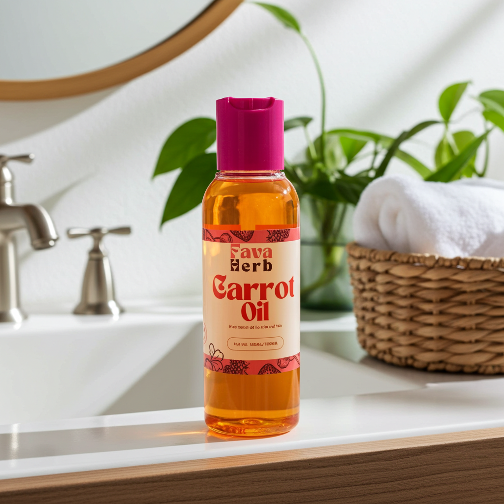 Pure Carrot Oil – 100ml | 100% Natural Brightening & Revitalizing Oil for Glowing Skin and Healthy Hair - Image 2