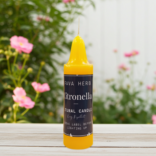 Citronella Mosquito Repellent Candle