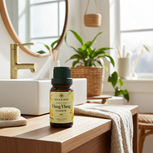 Pure Ylang Ylang Essential Oil – 15ML | 100% Natural, Exotic & Mood-Enhancing Aromatic Oil