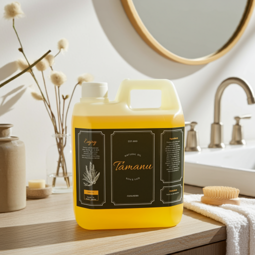 1L Pure Tamanu Oil – Cosmetic & Therapeutic Grade Bulk Supply - Image 2