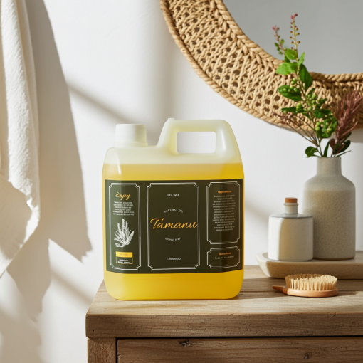 1L Pure Tamanu Oil – Cosmetic & Therapeutic Grade Bulk Supply