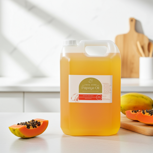5L Cold-Pressed Papaya Oil – Bulk Cosmetic & Therapeutic Grade