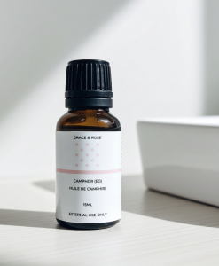 Alternative view of Pure Camphor Essential Oil – 15ml | Natural Decongestant & Energizing Aromatherapy Oil