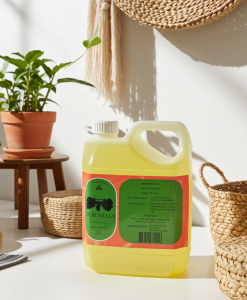 Pure Citronella Carrier Oil – 1L | Natural Insect Repellent & Skin-Refreshing Oil