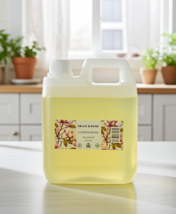 Premium Lemongrass Essential Oil – 1L | 100% Pure, Natural & Therapeutic Grade