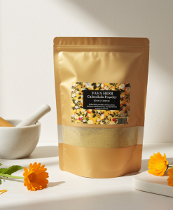 Alternative view of Premium Calendula Powder – 1kg | 100% Natural, Skin-Healing & Anti-Inflammatory Herb