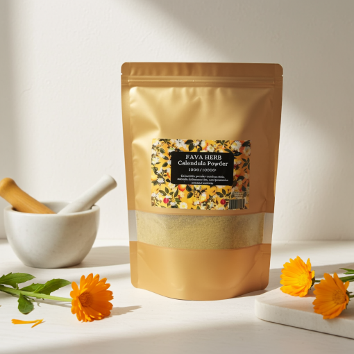 Premium Calendula Powder – 1kg | 100% Natural, Skin-Healing & Anti-Inflammatory Herb - Image 2