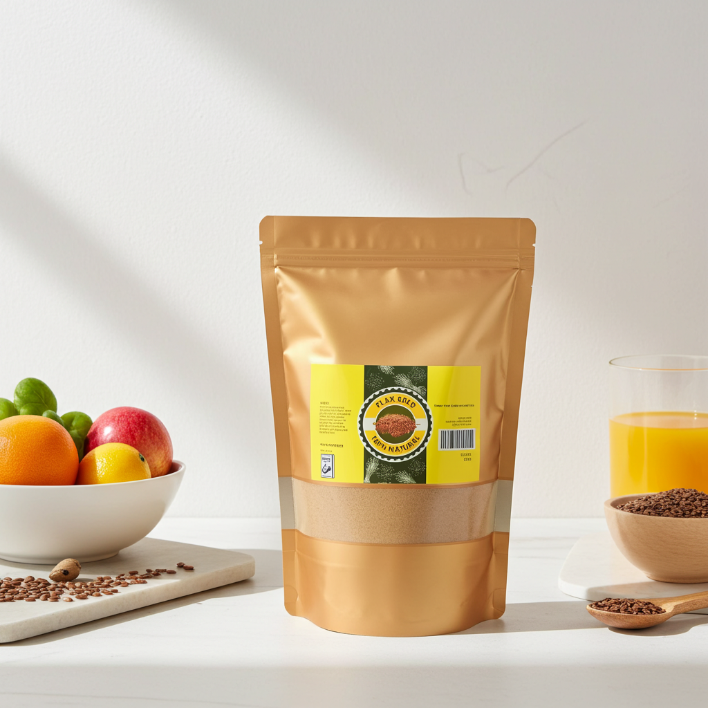 Premium Flax Seed Flour – 1kg | High-Fiber, Omega-Rich Superfood for Baking, Smoothies & Wellness - Image 2