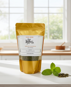 Premium Dried Peppermint Leaves – 1kg | 100% Natural Herbal Tea for Digestion, Relaxation & Fresh Breath