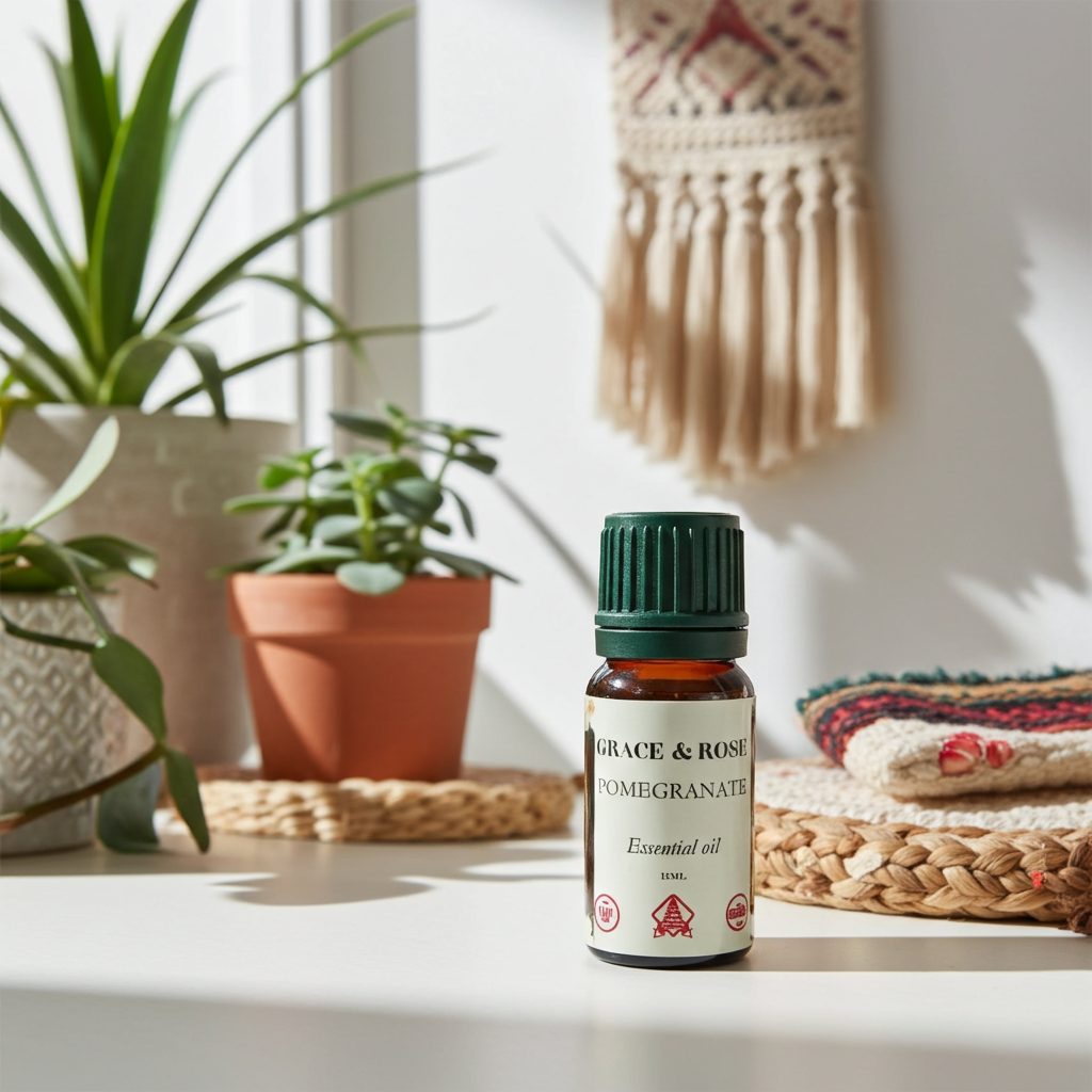 Pure Pomegranate Essential Oil – 15ML | 100% Natural, Regenerating & Antioxidant-Rich Beauty Oil - Image 2