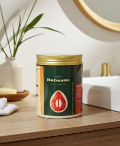 Pure Babassu Oil 1kg | Lightweight, Deeply Hydrating Oil for Radiant Skin & Healthy Hair