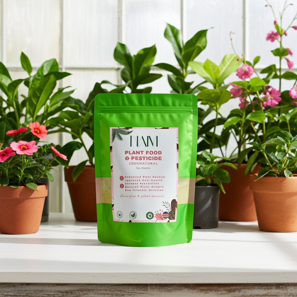 NAIM Organic Plant Food & Natural Pesticide | Neem-Based Eco-Friendly Solution for Healthy, Pest-Free Plants 500G - Image 6