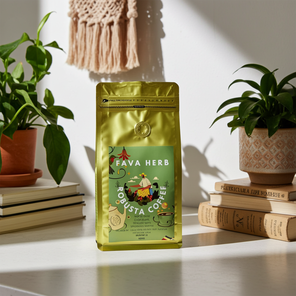 Unroasted Ugandan Robusta Coffee Screen 15 | Premium Green Coffee Beans – 1kg (MOQ 50 Units) - Image 2