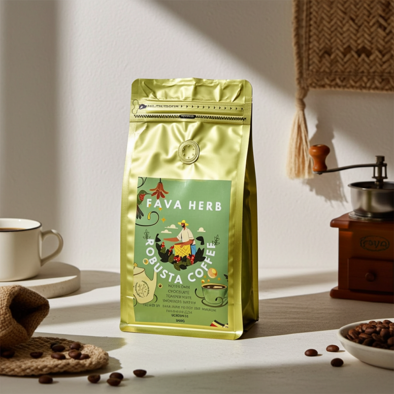 Unroasted Ugandan Robusta Coffee Screen 15 | Premium Green Coffee Beans – 1kg (MOQ 50 Units)
