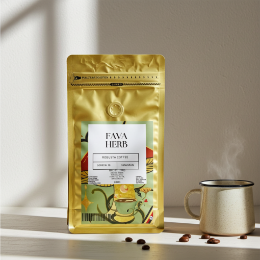 Unroasted Ugandan Robusta Coffee Screen 18 | Premium Large-Bean Green Coffee – 1kg (MOQ 50 Units)