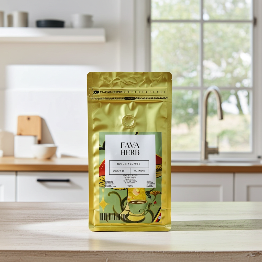 Unroasted Ugandan Robusta Coffee Screen 18 | Premium Large-Bean Green Coffee – 1kg (MOQ 50 Units) - Image 2