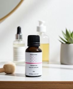 Turmeric Essential Oil 15ml | Brightening & Healing Oil for Skin, Hair, and Wellness