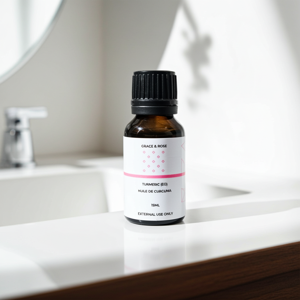 Turmeric Essential Oil 15ml | Brightening & Healing Oil for Skin, Hair, and Wellness - Image 3