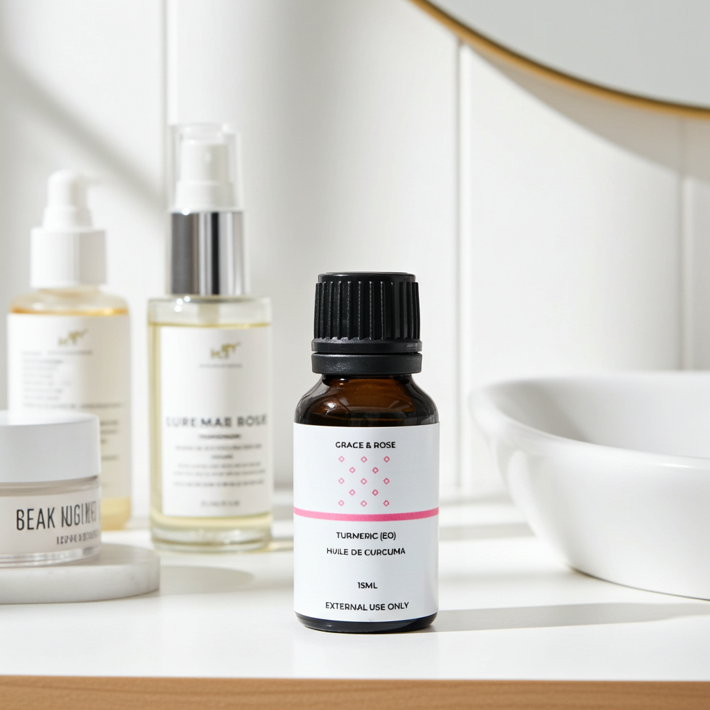 Turmeric Essential Oil 15ml | Brightening & Healing Oil for Skin, Hair, and Wellness - Image 2