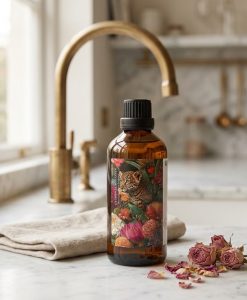 Rose Essential Oil – Pure Floral Essence in Glass Jar 100ml - Image 6