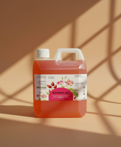 Fava Herb Pure Rosehip Carrier Oil – 1 Litre | Cold-Pressed, Unrefined & 100% Natural for Face, Hair & Skin