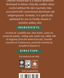 Alternative view of Lheritier BotaniClear Deodorant Stick 75g -Toxin-Free