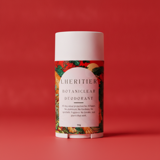 Lheritier BotaniClear Deodorant Stick 50g -Toxin-Free