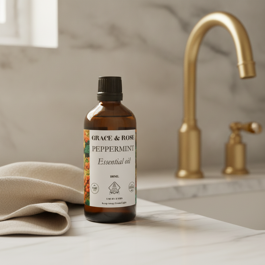 Pure Peppermint Essential Oil | 100% Natural & Therapeutic-Grade 100ml
