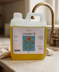 Calendula Oil 1L | 100% Natural, Bulk Carrier Oil for Skincare & DIY - Image 3