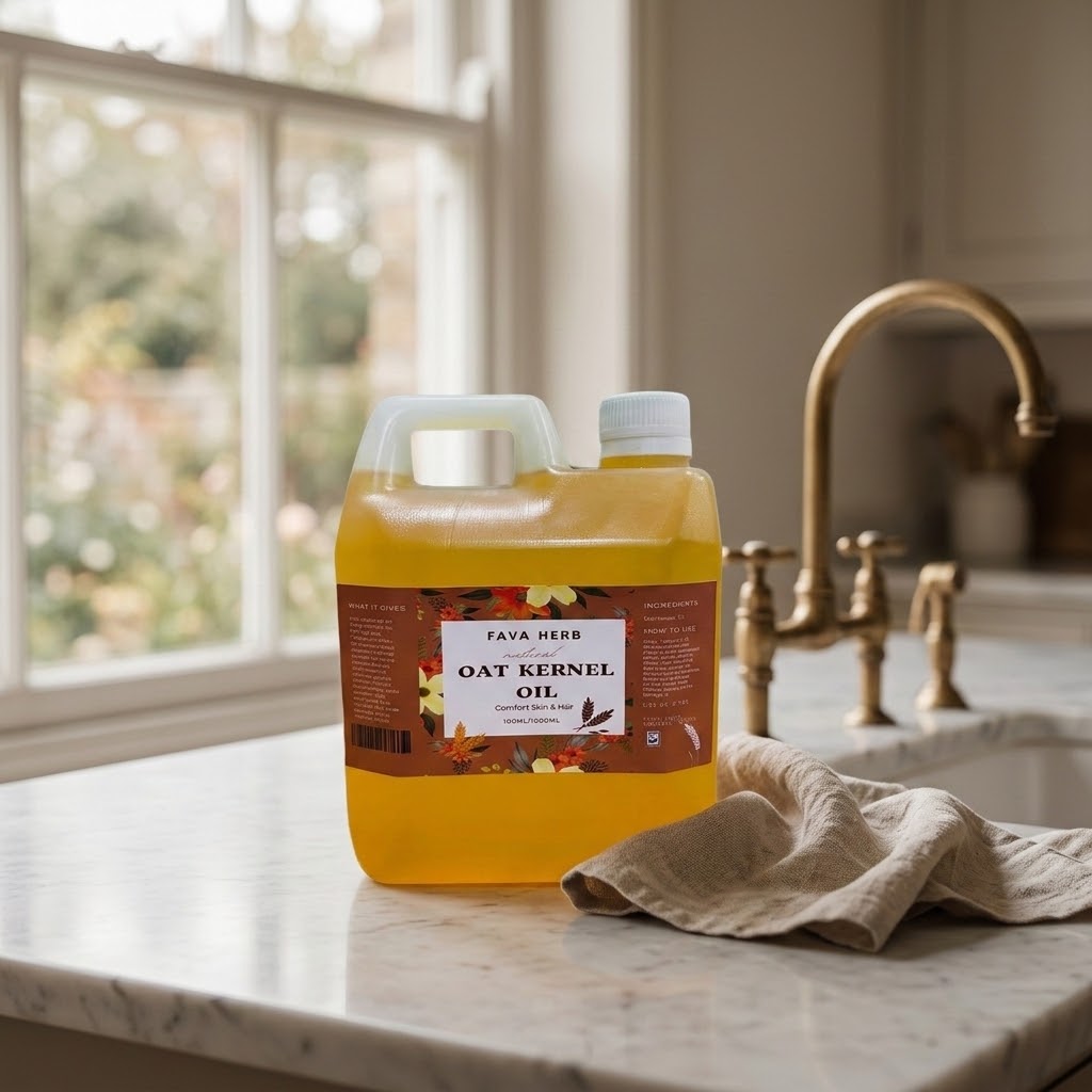 Cold-Pressed Oat Kernel Oil 1L | 100% Pure & Gentle on Skin - Image 4