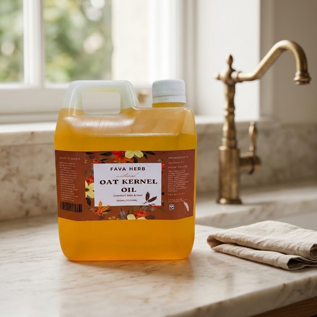 Cold-Pressed Oat Kernel Oil 1L | 100% Pure & Gentle on Skin - Image 2